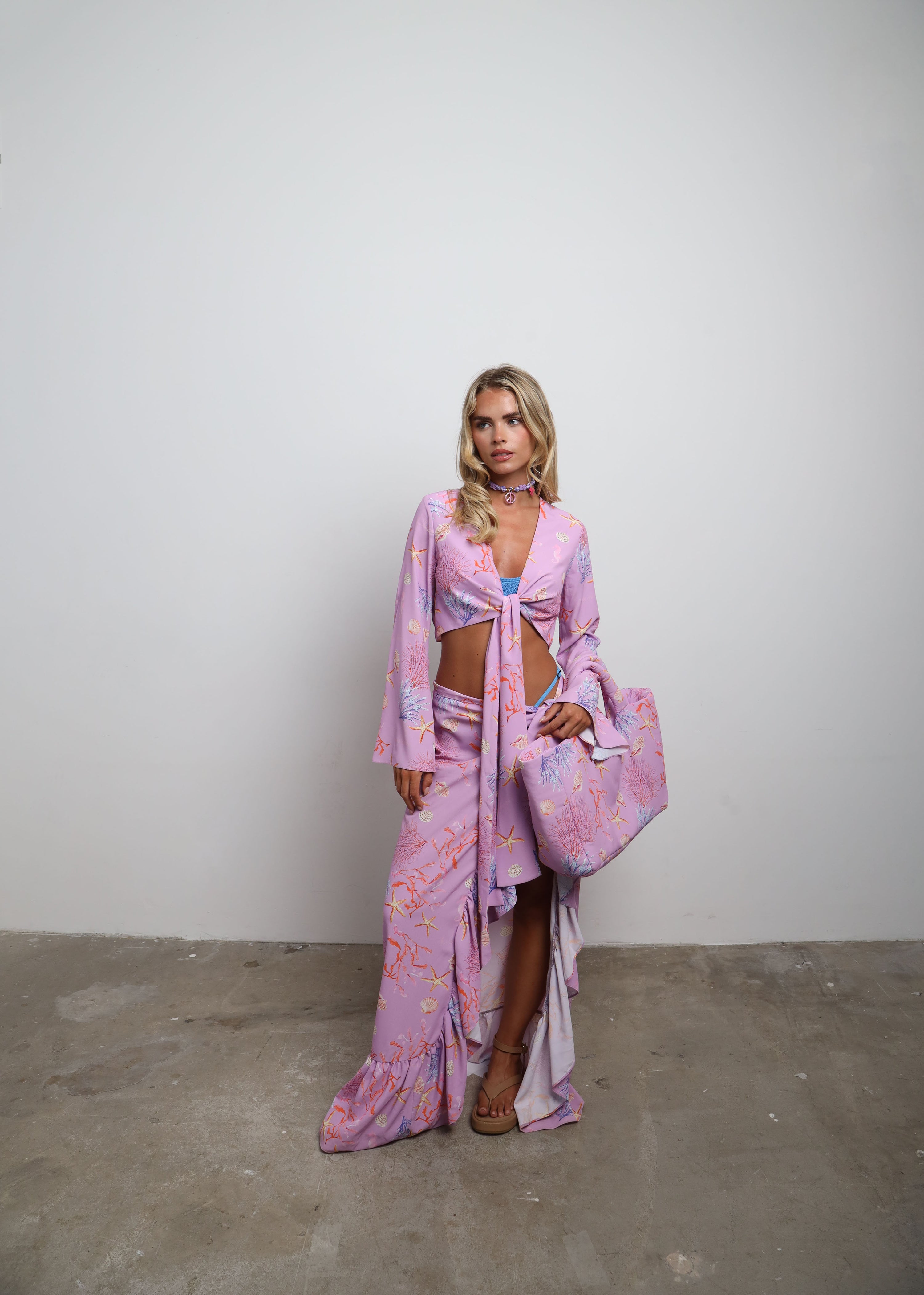 Shell Sarong Set & Bag